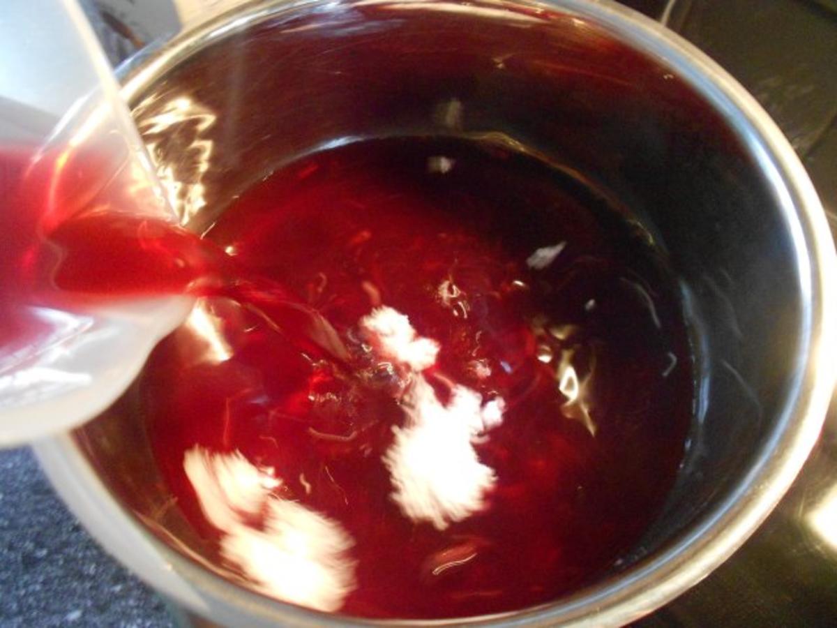 roter Tortenguss Kirschgeschmack selbstgemacht - Rezept - Bild Nr. 5