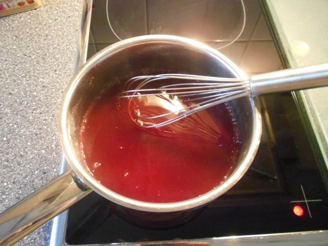 roter Tortenguss Kirschgeschmack selbstgemacht - Rezept - Bild Nr. 8