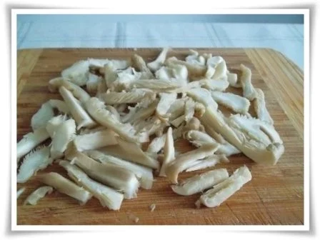 Omelett mit Austernpilze in Sahnesauce - Rezept - Bild Nr. 3