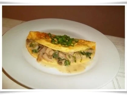 Omelett mit Austernpilze in Sahnesauce - Rezept - Bild Nr. 16