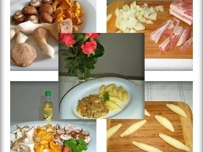 Gemischte Pilze  mit Schupfnudeln - Rezept - Bild Nr. 22