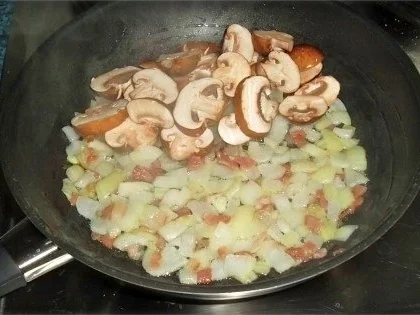 Gemischte Pilze  mit Schupfnudeln - Rezept - Bild Nr. 8