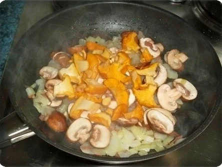 Gemischte Pilze  mit Schupfnudeln - Rezept - Bild Nr. 9