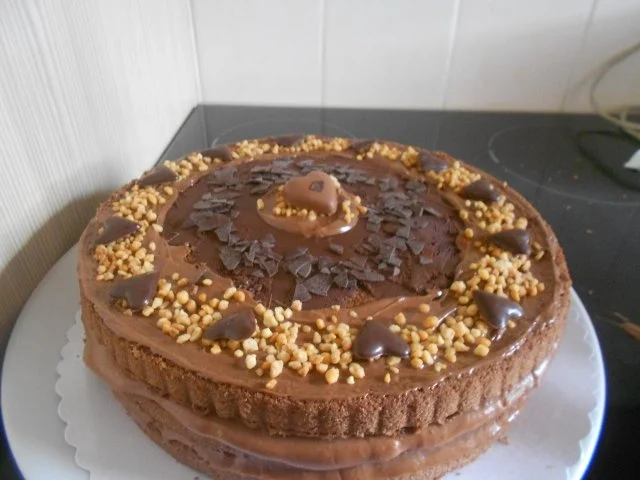 Rezept: Nougattorte Nougattorte - Rezept