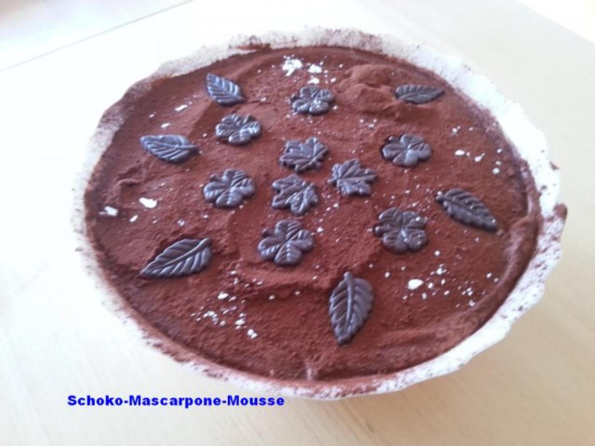 Bilder für Schoko-Mascarpone-Mousse - Rezept