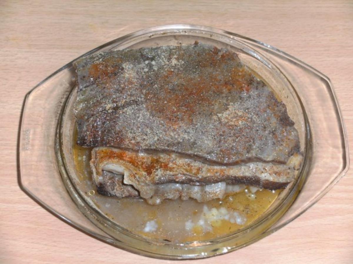Fleisch: Rinderbauch / Schemmrippe, gekocht - wird zum Braten - Rezept - Bild Nr. 4