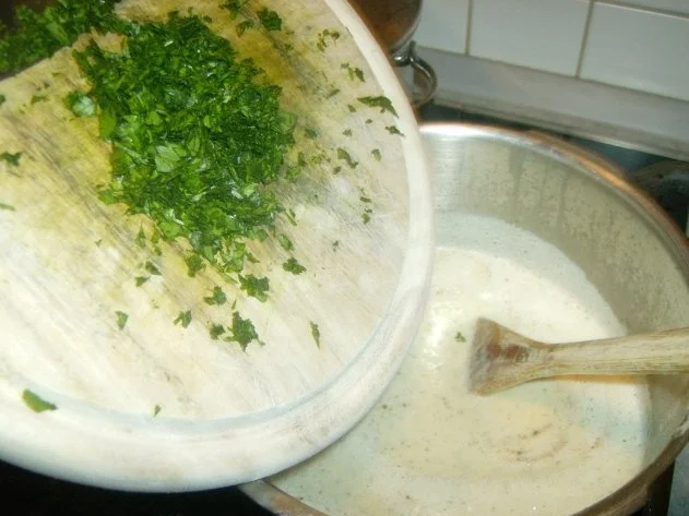 Rezept: Kohlrabicremesuppe Bild Nr. 8 Kohlrabicremesuppe - Rezept - Bild Nr. 8