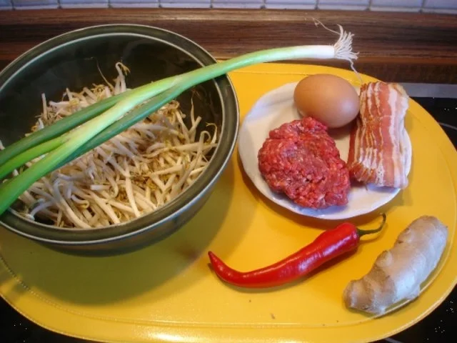 Omelett asiatisch à la Papa - Rezept - Bild Nr. 2