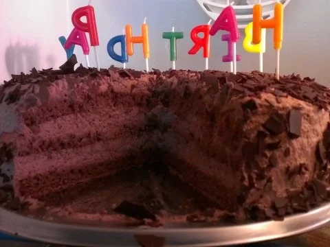 Rezept: Sehr schnelle Schokotorte Sehr schnelle Schokotorte - Rezept
