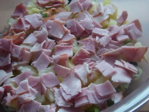 Rezept: Schichtsalat Bild Nr. 5 Schichtsalat - Rezept - Bild Nr. 5