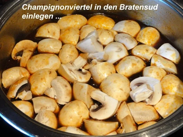 Fleisch:    SCHWEINEBRATEN -bayrische Art- - Rezept - Bild Nr. 11