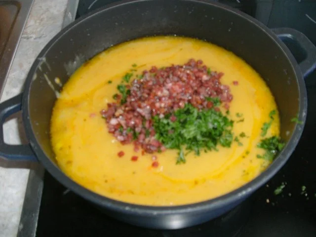 Kartoffelsuppe mit Speck und Würstchen - Rezept - Bild Nr. 8
