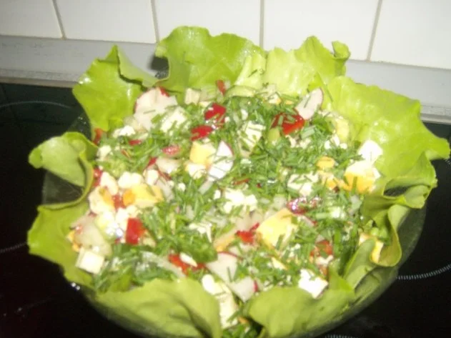 Käsesalat mit Limburger - Rezept