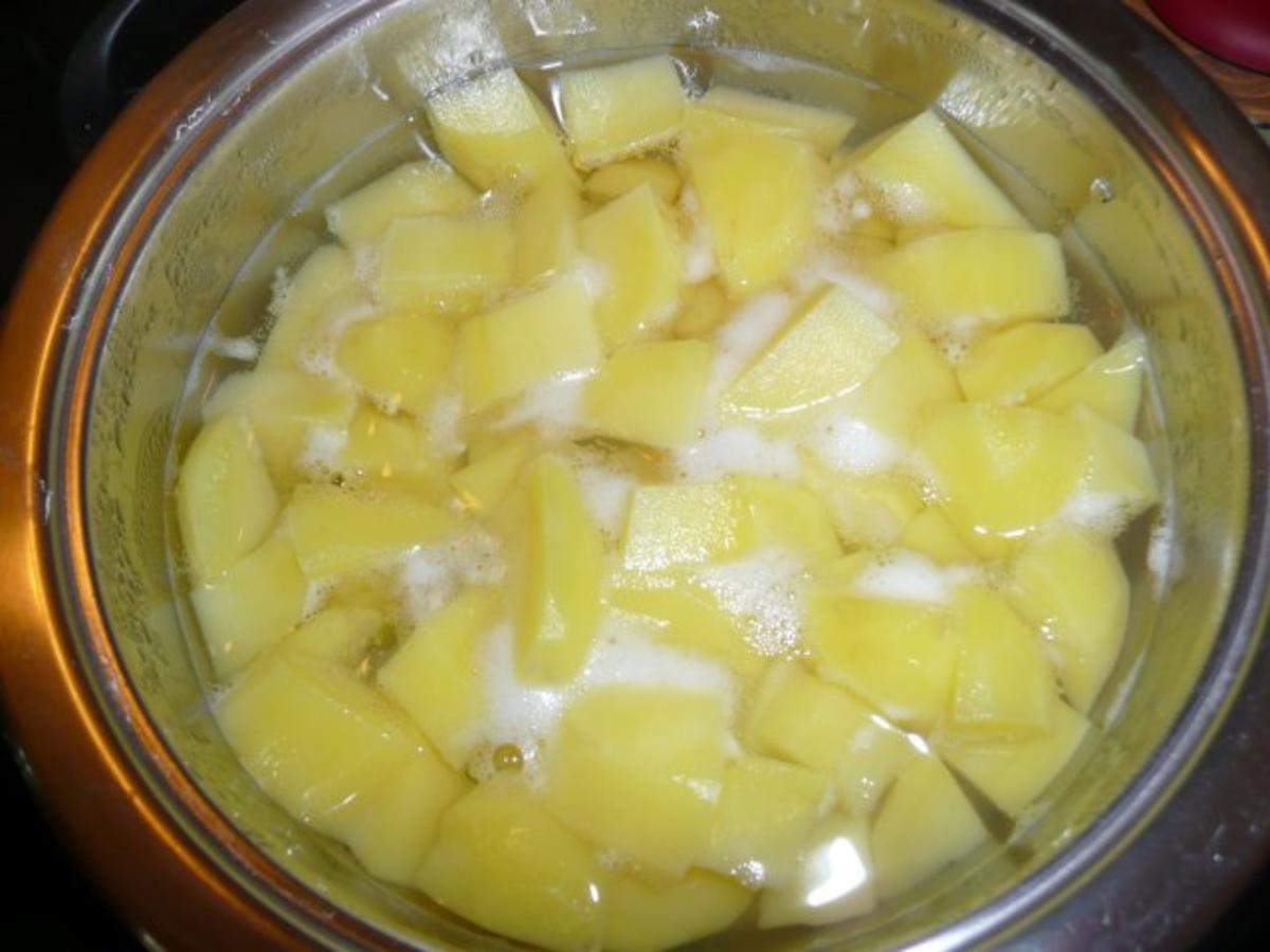Leber gebraten,Mais & Kartoffelpüree - Rezept - Bild Nr. 7