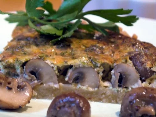 Kräuter-Champignon-Quiche - Rezept