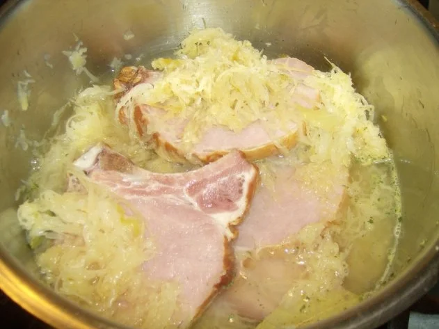 Rezept: Ripperl mit Sauerkraut Bild Nr. 5 Ripperl mit Sauerkraut - Rezept - Bild Nr. 5