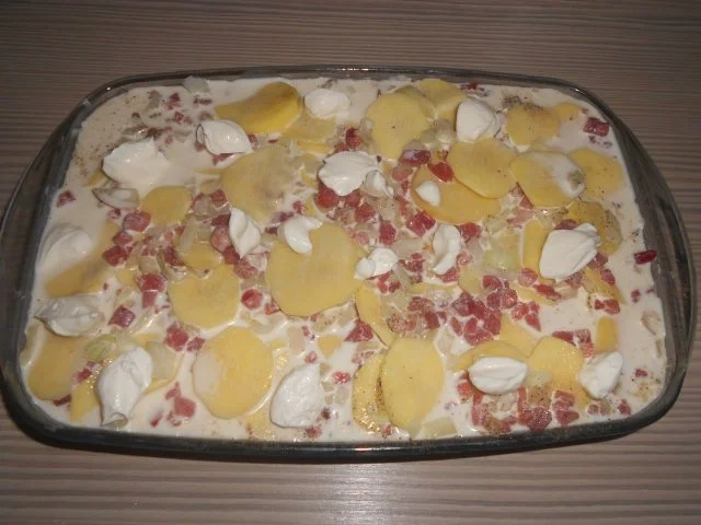 Rezept: Kartoffelgratin Bild Nr. 2 Kartoffelgratin - Rezept - Bild Nr. 2