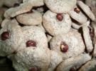 Weihnachtsgebäck : Haselnussmakronen - Rezept