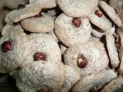 Weihnachtsgebäck : Haselnussmakronen - Rezept