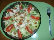 Italienischer Salat mit Nordsee Krabben und Croûtons - Rezept