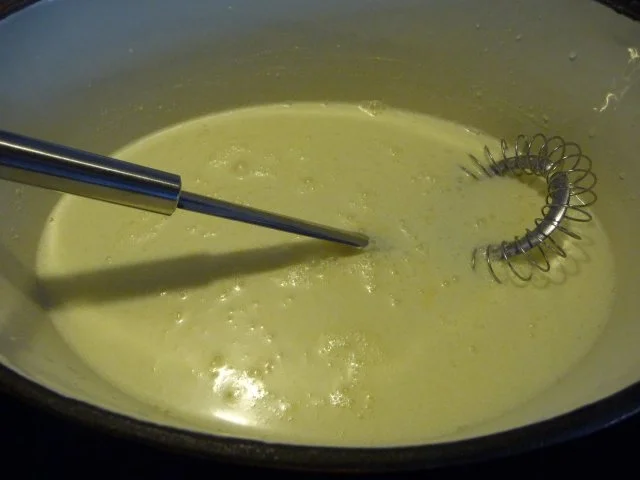 Schmalhans - Küchenmeister : Kohlrabi-Möhrenauflauf mit Käse überbacken und Spiegelei - Rezept - Bild Nr. 3