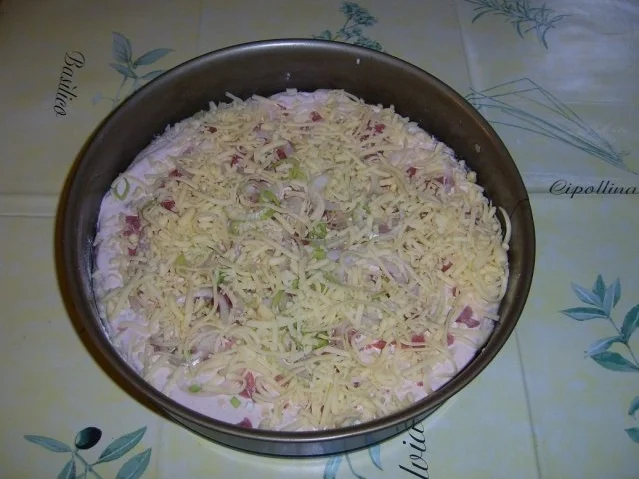 Thüringer Flammkuchen (Springform) - Rezept - Bild Nr. 2