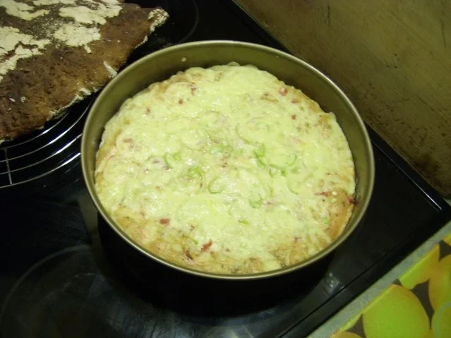 Thüringer Flammkuchen (Springform) - Rezept - Bild Nr. 3