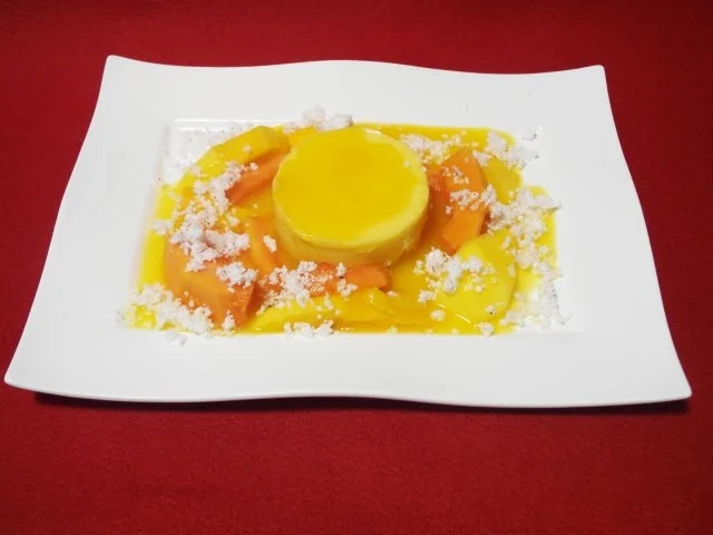 Mangomousse-Tarte - Rezept