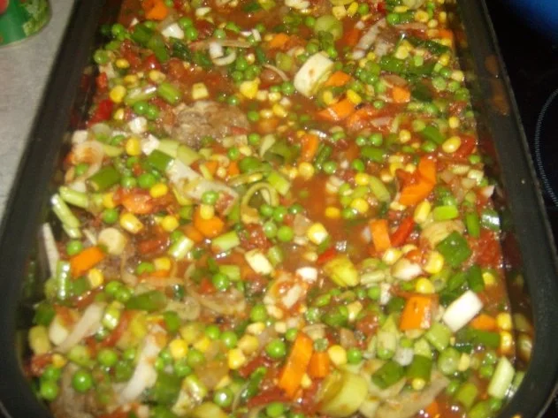 Hackbällchen in Gemüsesoße - Rezept - Bild Nr. 9