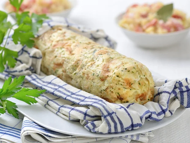 Semmelknödel in Alufolie gegart - Rezept - Bild Nr. 2