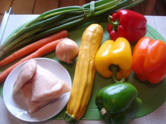 Gemüse-Eiernudel-Wok - Rezept - Bild Nr. 2