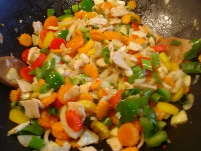 Gemüse-Eiernudel-Wok - Rezept - Bild Nr. 21