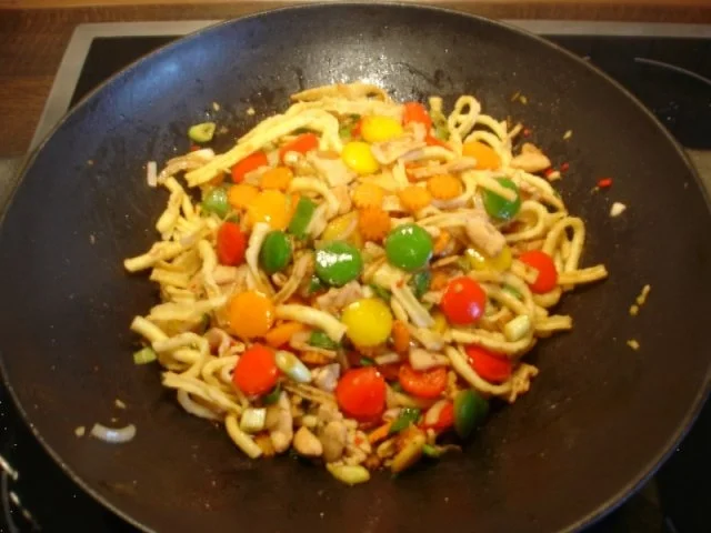 Gemüse-Eiernudel-Wok - Rezept - Bild Nr. 23