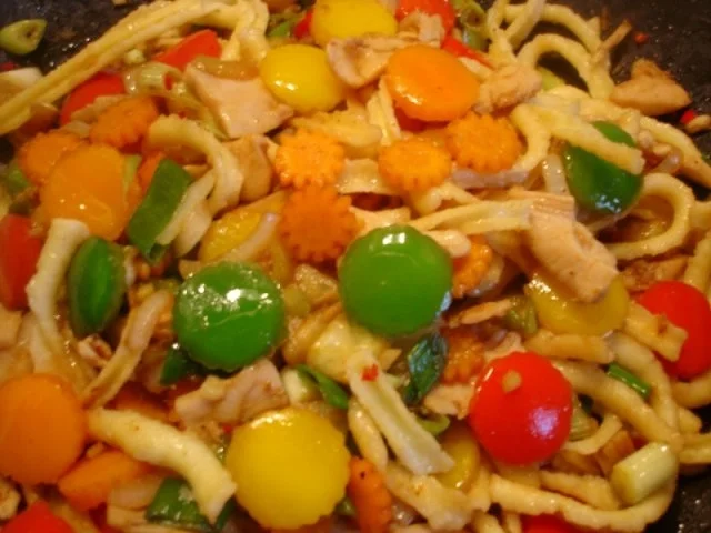 Gemüse-Eiernudel-Wok - Rezept - Bild Nr. 25