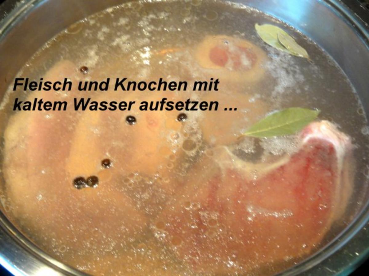 Suppe:   RINDFLEISCHBRÜHE , klar - Rezept - Bild Nr. 3