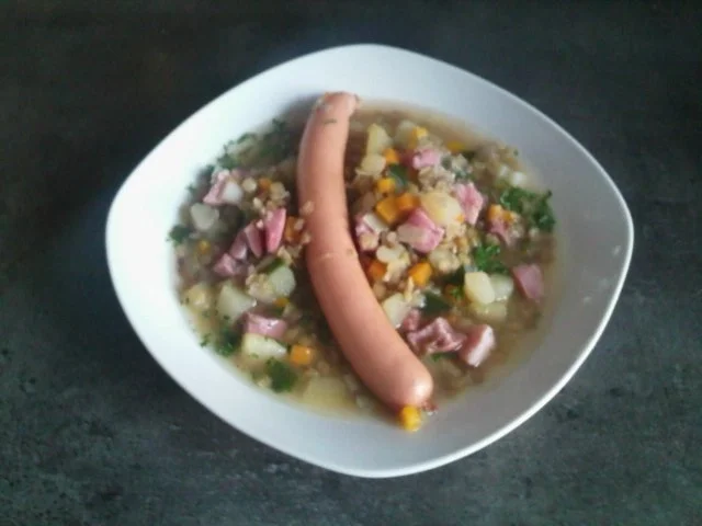 Linsentopf mit Kassler - Rezept