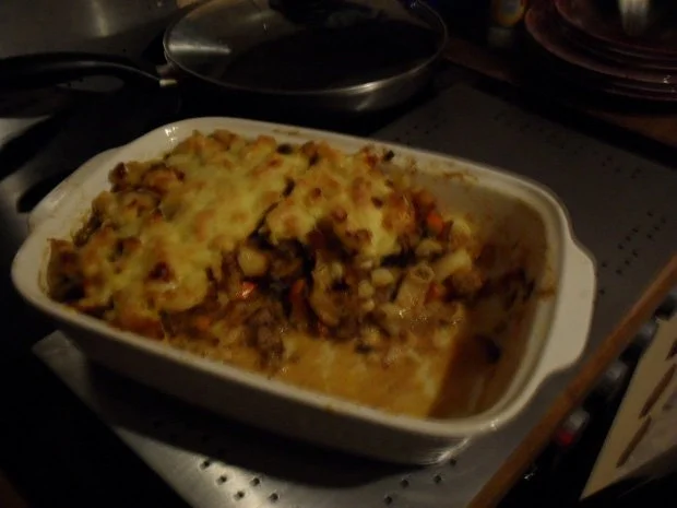 Kürbis-Hack-Nudelauflauf - Rezept - Bild Nr. 13