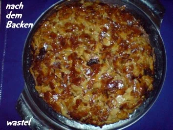 Rezept: Bienenstich mit Nougatfüllung Bild Nr. 4 Bienenstich mit Nougatfüllung - Rezept - Bild Nr. 4