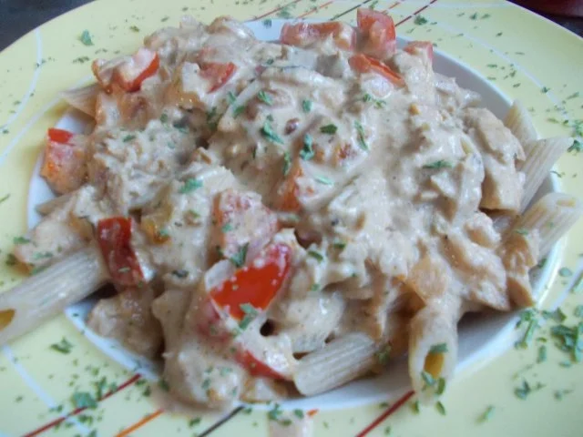 Rezept: Penne mit Thunfischsauce Bild Nr. 4 Penne mit Thunfischsauce - Rezept - Bild Nr. 4