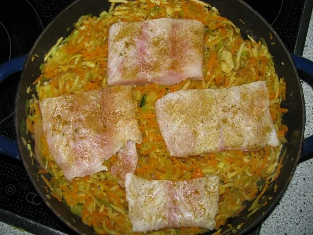 Fisch: Rotbarsch auf Wurzelgemüse - Rezept - Bild Nr. 5