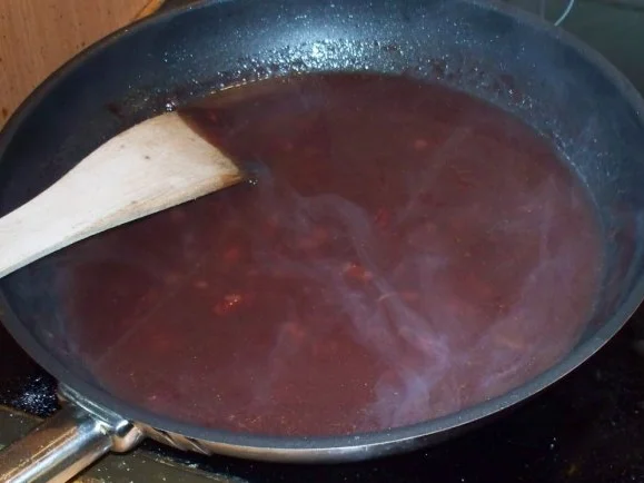 Entenbrust mit Rotwein-Limoncello-Sauce - Rezept - Bild Nr. 4