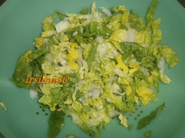 Rezept: Salatherzen mit Tomaten und Kaktusfeigen Dressing Bild Nr. 6 Salatherzen mit Tomaten und Kaktusfeigen Dressing - Rezept - Bild Nr. 6