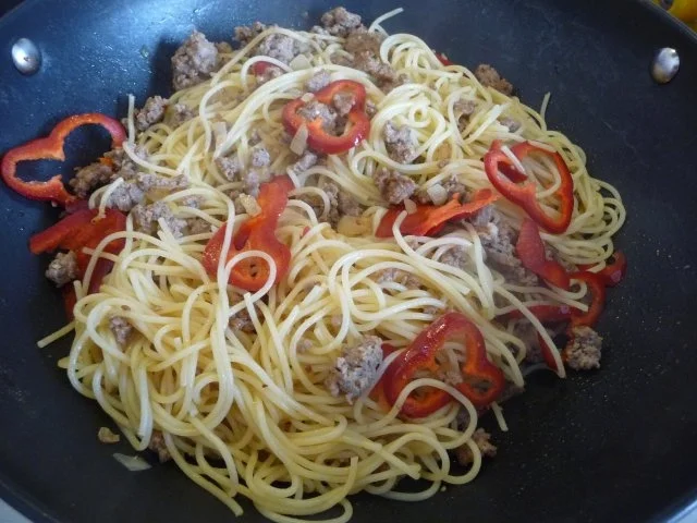 Rezept: Unter 30 Minuten : Nudel - Hack - Pfanne Bild Nr. 10 Unter 30 Minuten : Nudel - Hack - Pfanne - Rezept - Bild Nr. 10