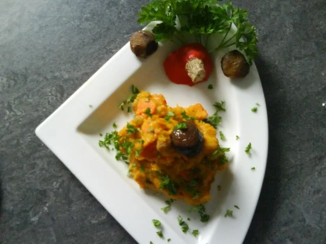 Rezept: Hokkaido-Maronen-Kompott Bild Nr. 3 Hokkaido-Maronen-Kompott - Rezept - Bild Nr. 3