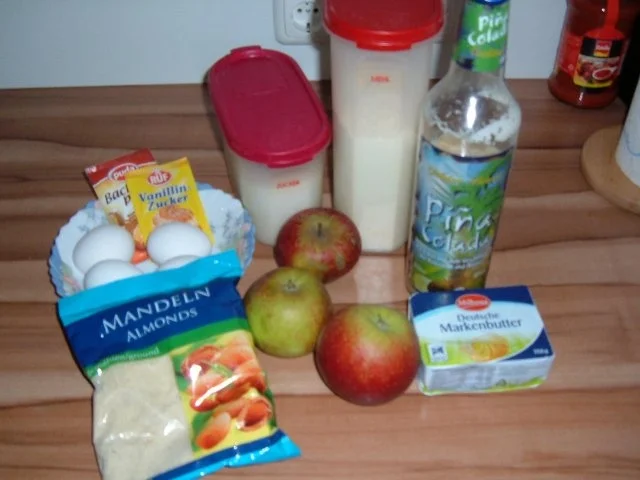 Rezept: Kuchen . Apfel - Pinacolada - Mandel Bild Nr. 2 Kuchen . Apfel - Pinacolada - Mandel - Rezept - Bild Nr. 2