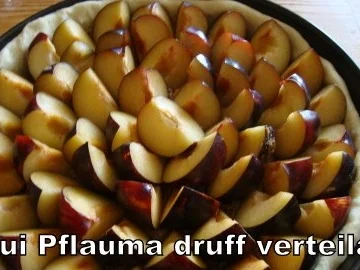 Rezept: Mein Pflaumenkuchen im Nussbett mit Streusel Bild Nr. 5 Mein Pflaumenkuchen im Nussbett mit Streusel - Rezept - Bild Nr. 5