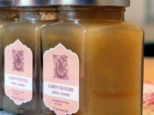 Rezept: Birnen-Ingwer-Marmelade Bild Nr. 12 Birnen-Ingwer-Marmelade - Rezept - Bild Nr. 12