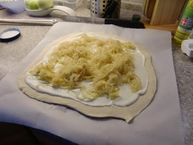 Flammkuchen à la Heiko nach Elsässer Art - Rezept - Bild Nr. 10