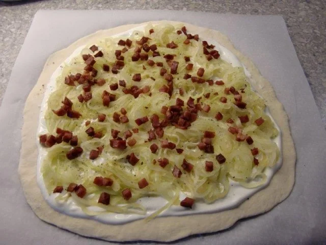 Flammkuchen à la Heiko nach Elsässer Art - Rezept - Bild Nr. 11