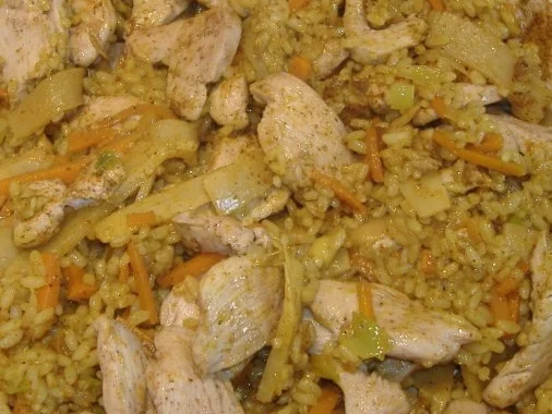 Asiatische Reispfanne mit Hähnchenbrust - Rezept - Bild Nr. 4